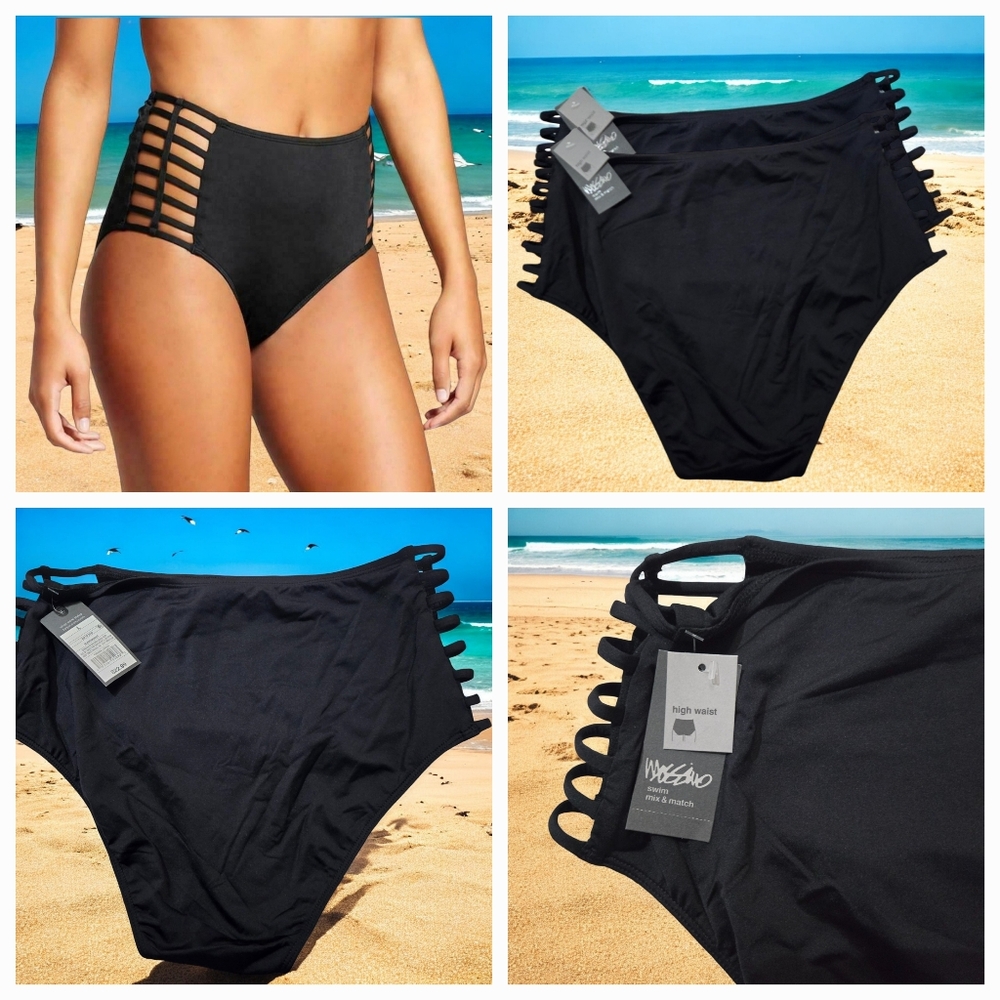 Mossimo high waisted swimsuit bottoms